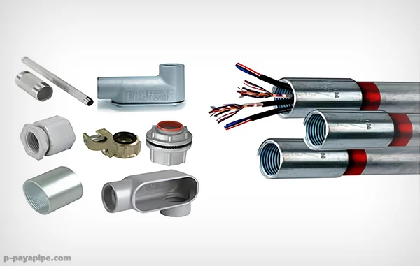 اتصالات فولادی ماکرومات لوله برق